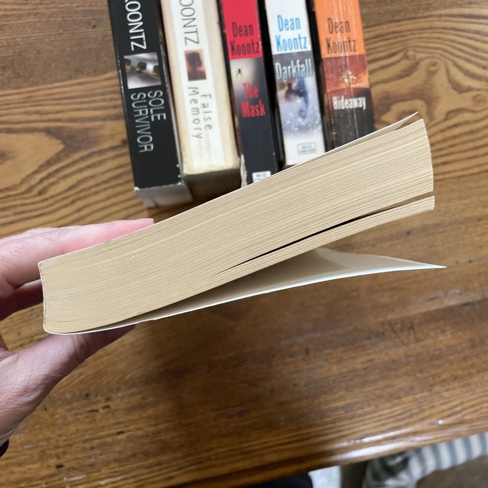 Dean‎ Koontz 6 books 80s 90s copyright paperbacks